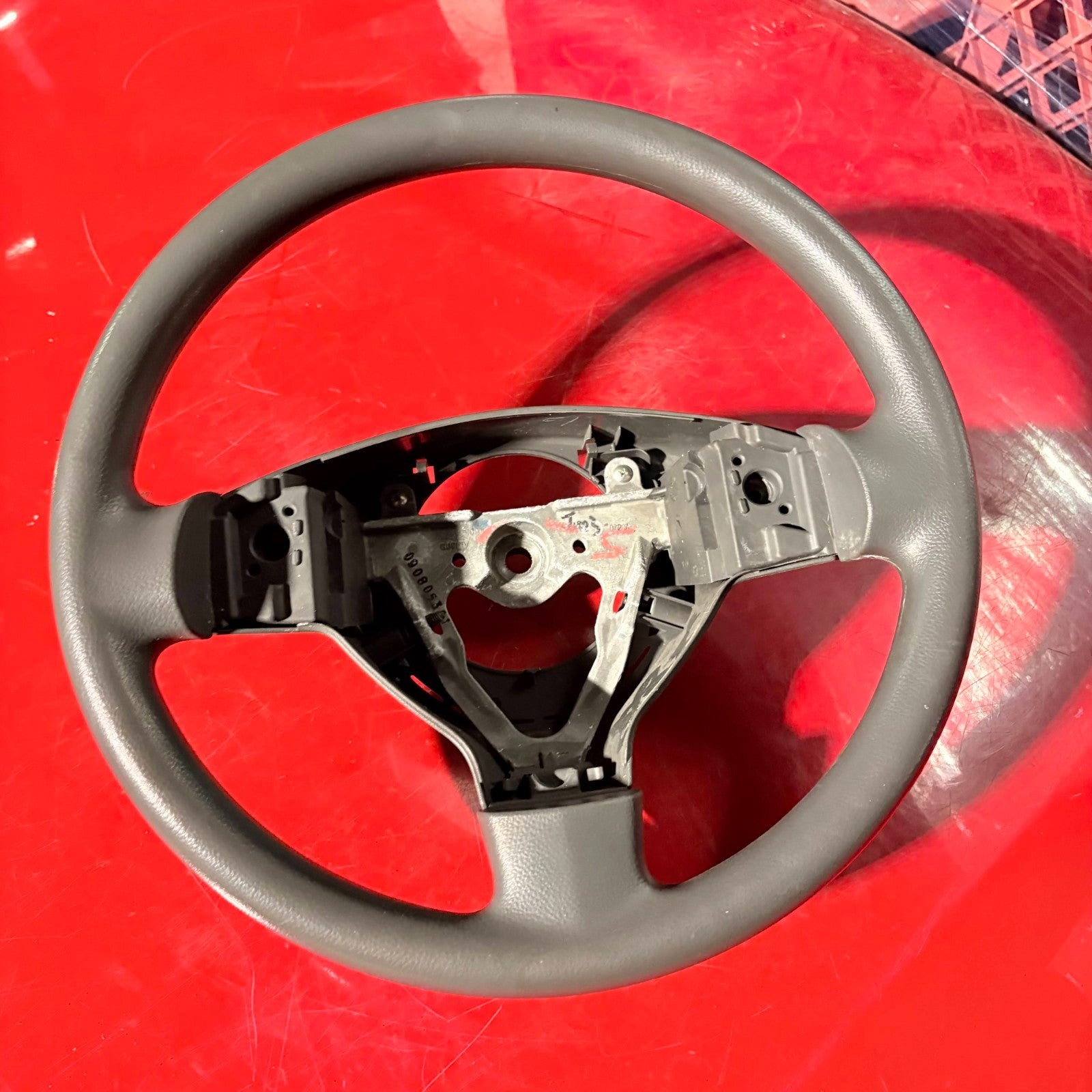 NISSAN PIXO 3 SPOKE BARE STEERING WHEEL 48110-68KOO 2009-2014