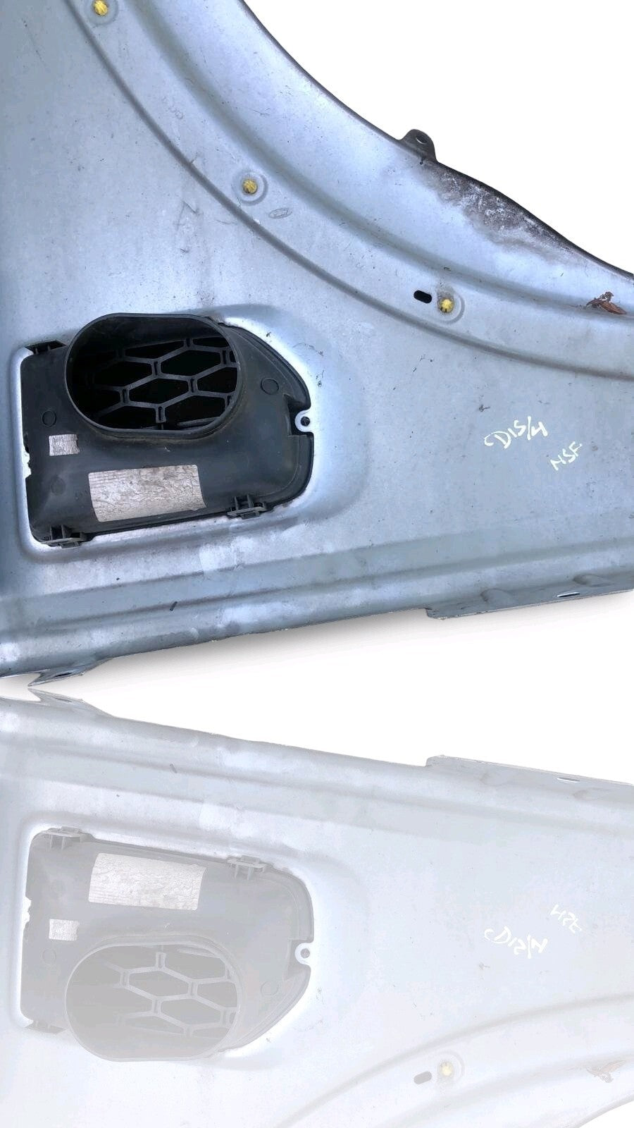 2014 LAND ROVER DISCOVERY 4 L319 RIGHT DRIVER SIDE WING FENDER IN SILVER