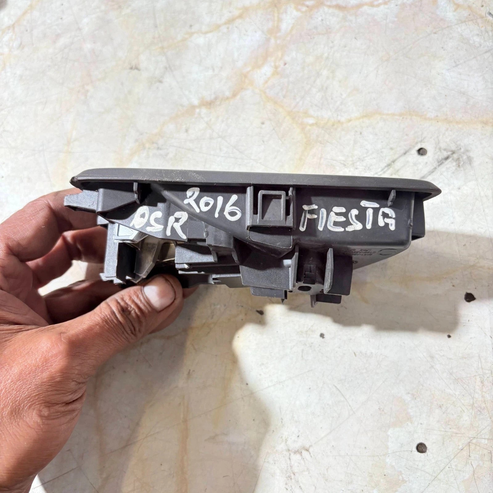 Ford Fiesta MK7.5 Rear Right Interior Door Handle OSR 5 Door 1895831 2012-2017