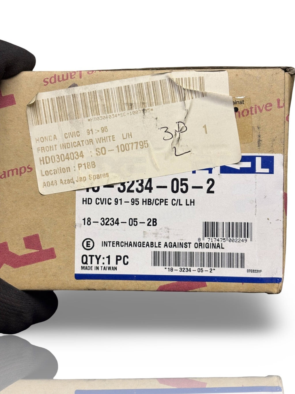 Honda Civic Coupe, Hatchback 91-95 Blinker TYC 18-3234-05-2
