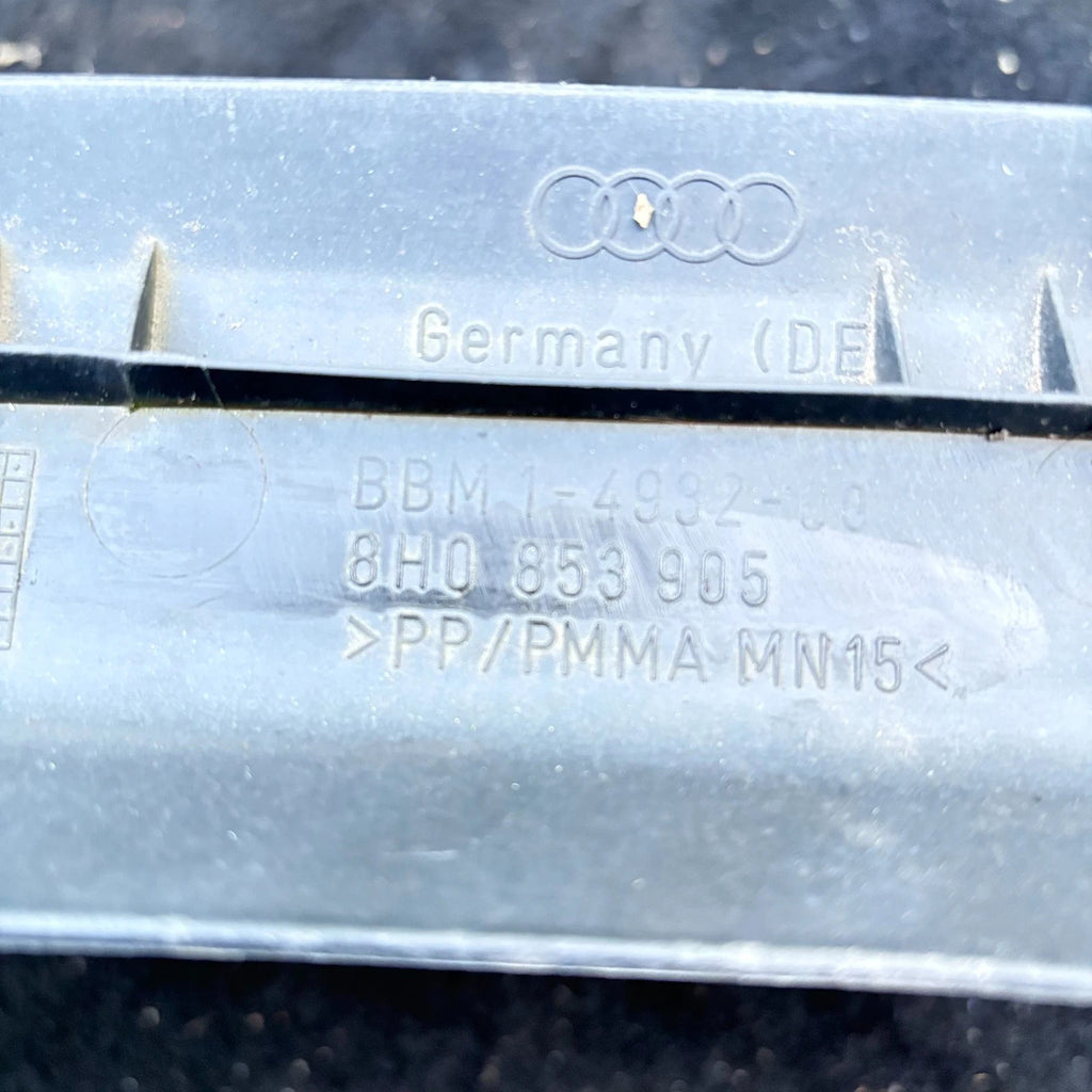 Audi A4 S4 B6 B7 Cabriolet 2002-09 Front Left Passenger Door Sill Trim 8H0853905