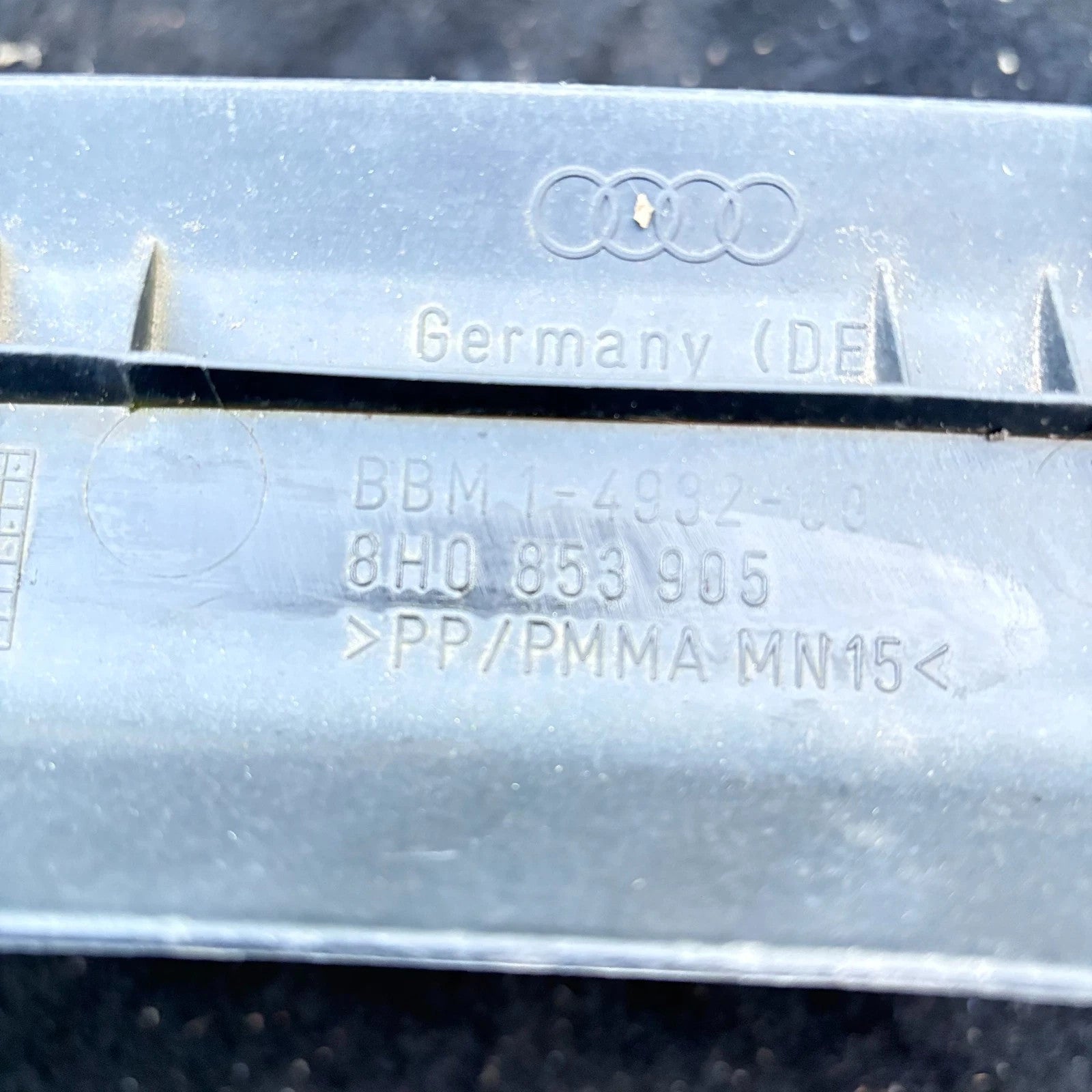 Audi A4 S4 B6 B7 Cabriolet 2002-09 Front Left Passenger Door Sill Trim 8H0853905