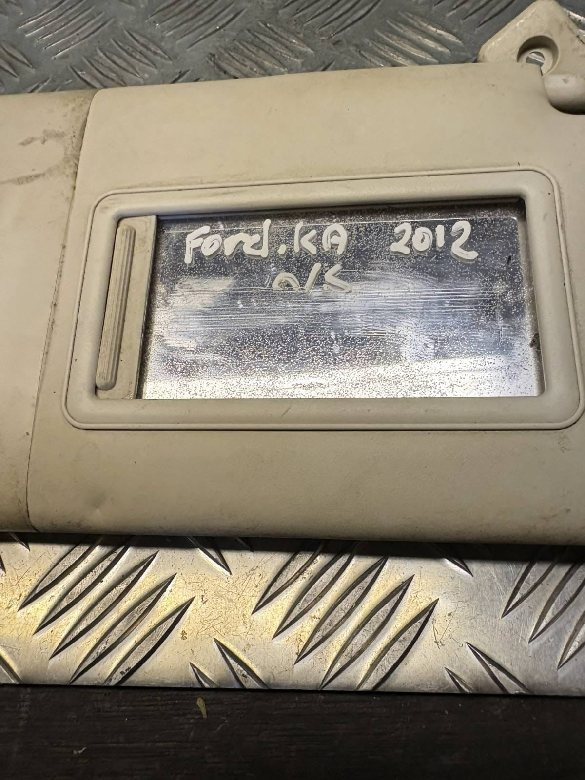 Ford KA MK2 2008-2016 Interior Sun Visor with Mirror Driver Front Right Side