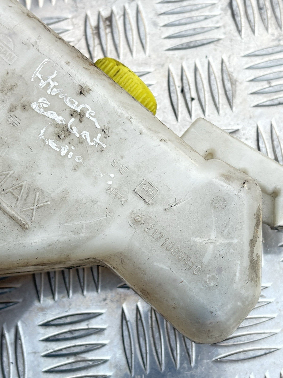 Nissan Primera P12 Coolant Expansion Tank Overflow Bottle 21710BM410 2002-2007