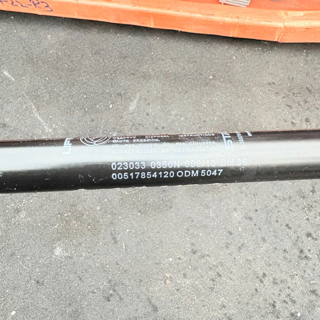 Fiat 500 Tailgate Gas Struts Rear Left Side 00517854120 2007-2024