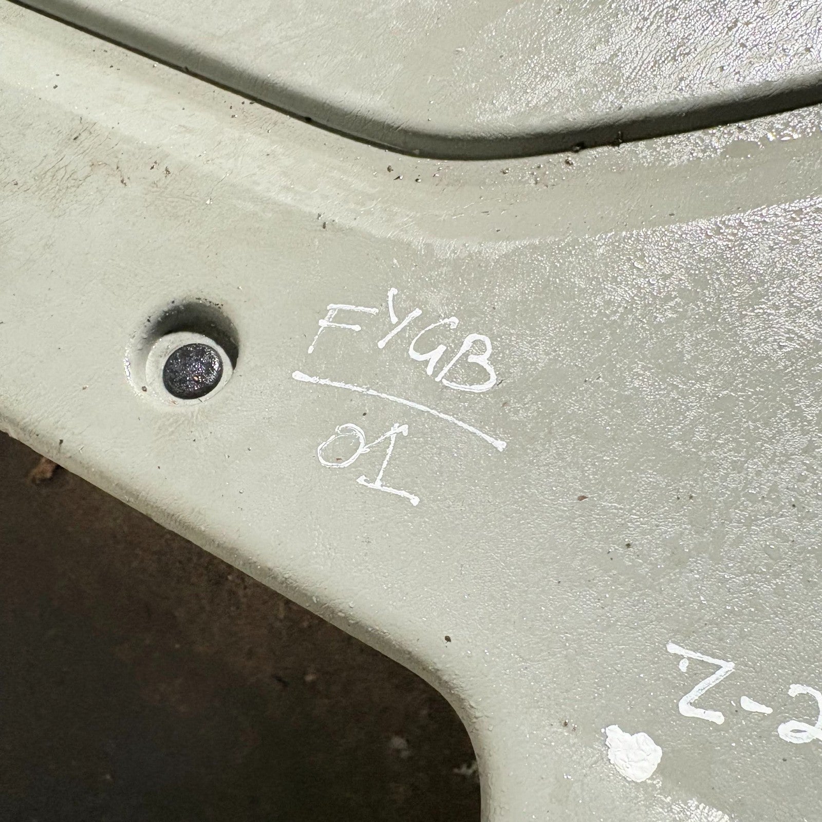 Mercedes Atego 2004-2013 Cab Rear Storage Cover Right Behind Seat A9738460569