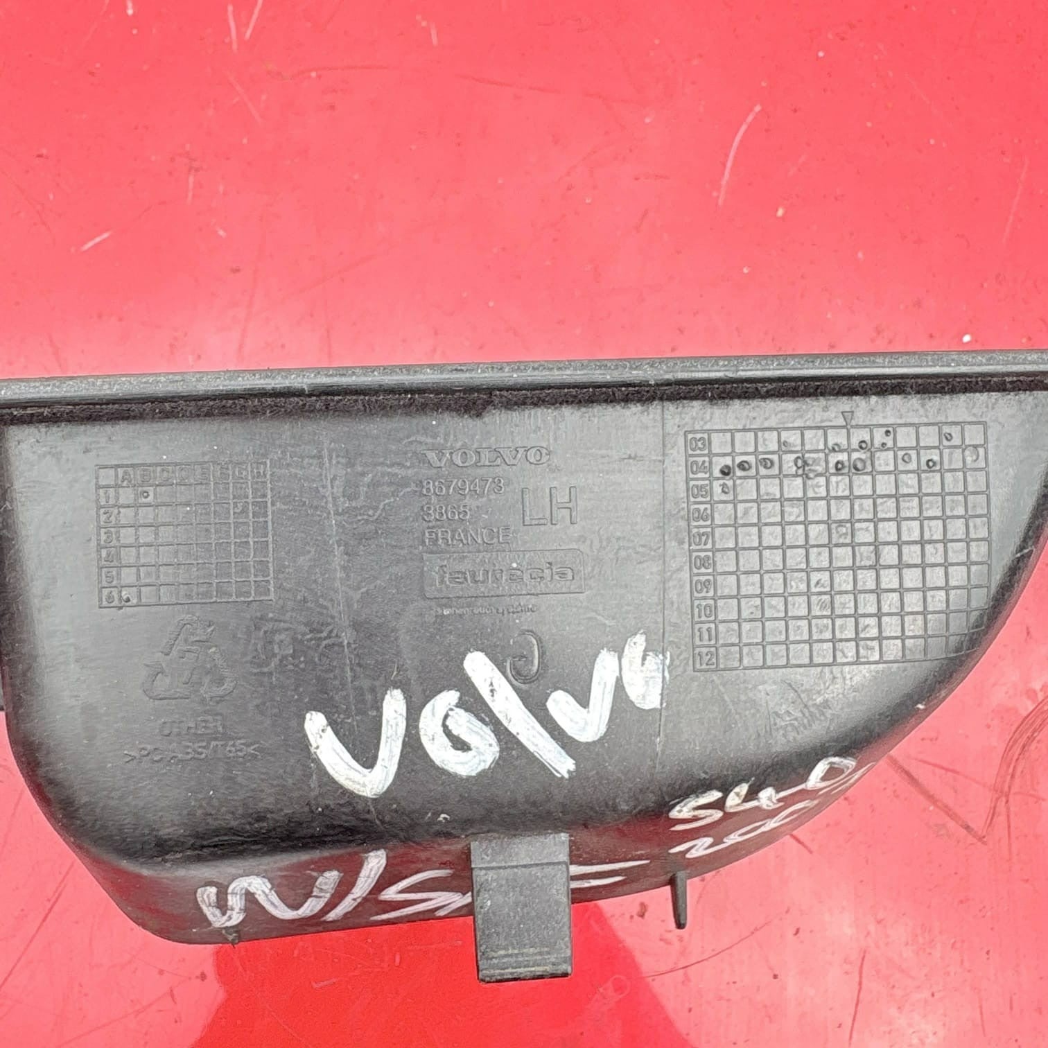 Volvo S40 V50 C30 Front Left Passenger Window Switch Door Pull Handle 8679473