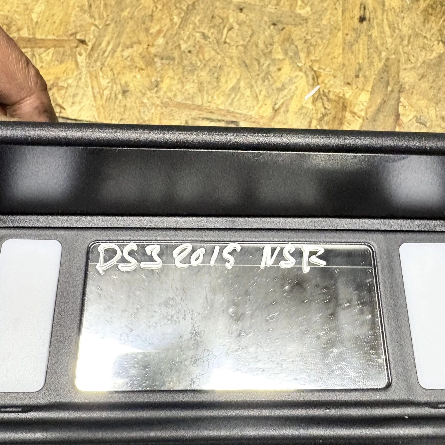 Citroen DS3 2009-2016 Passenger Sun Visor Black Left NS 2015 1301178