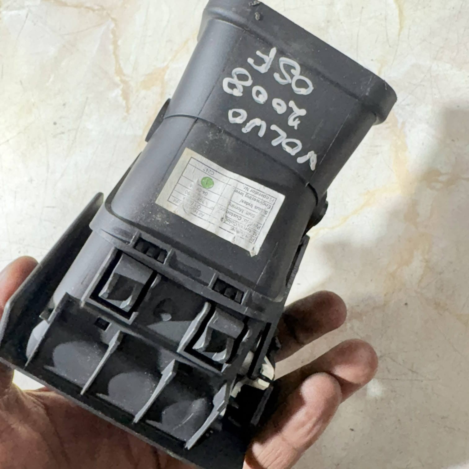 Volvo 2008 OSF DASH AIR VENT OFFSIDE DRIVER FONT RIGHT SIDE