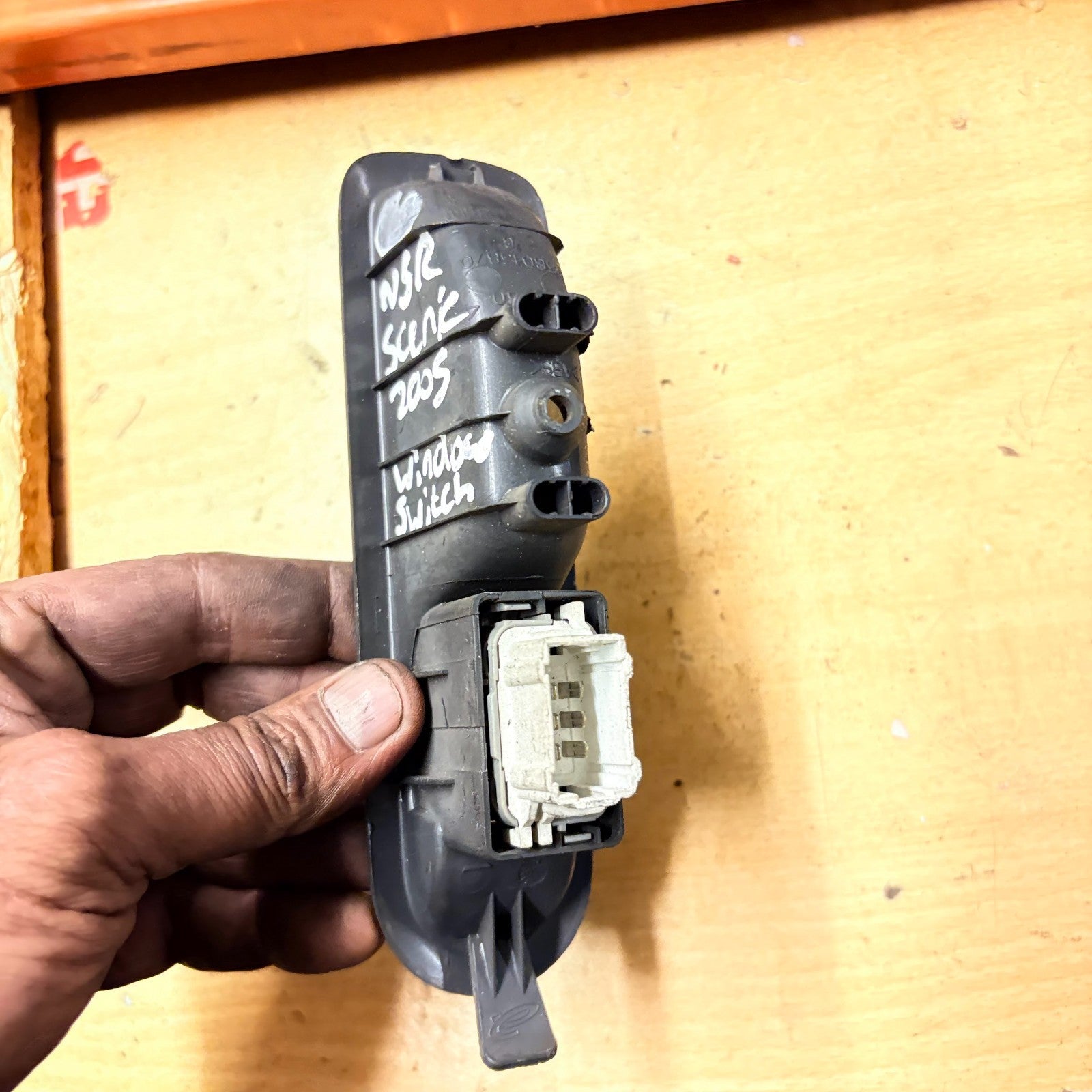 Renault Scenic 2003-2009 Passenger Rear Left Window Switch