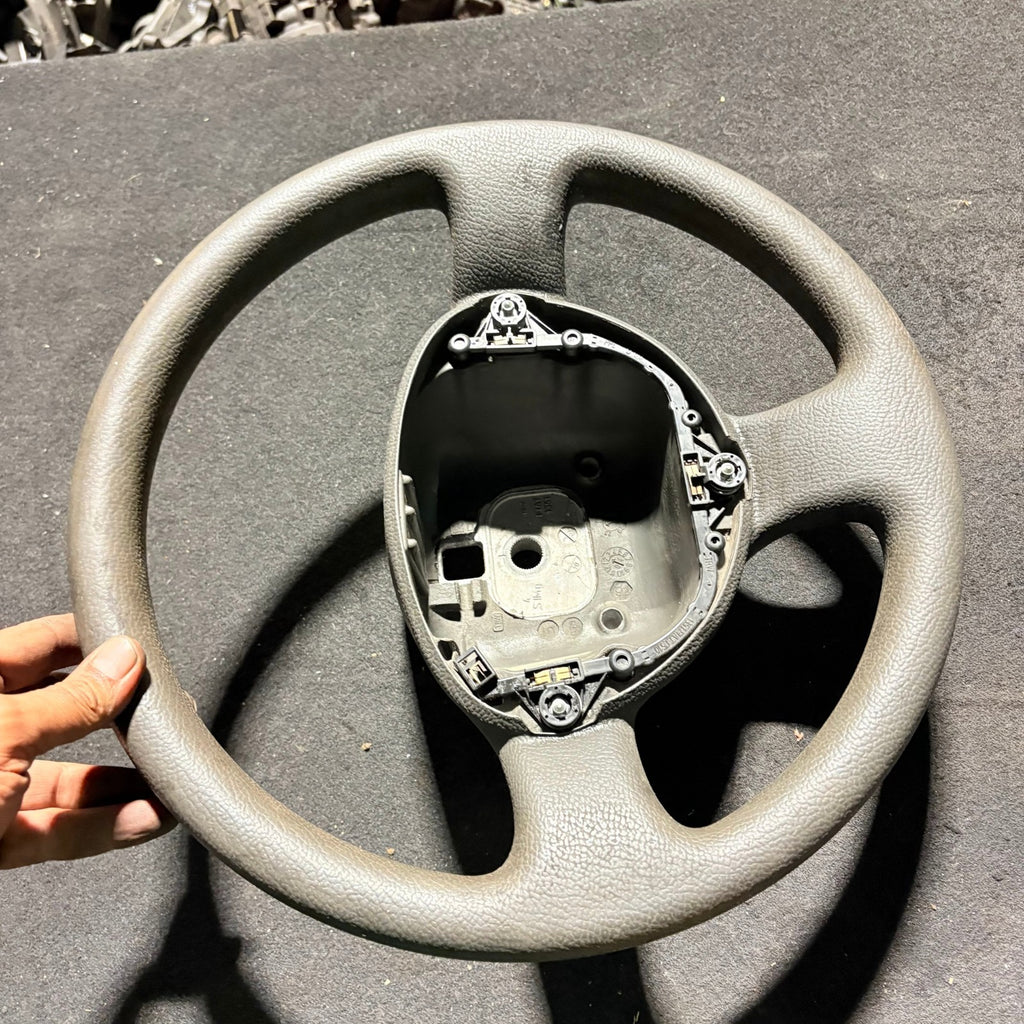 Fiat Punto Mk2 188 Steering Wheel Grey 3 Spoke TRW 1351C510 1999-2012
