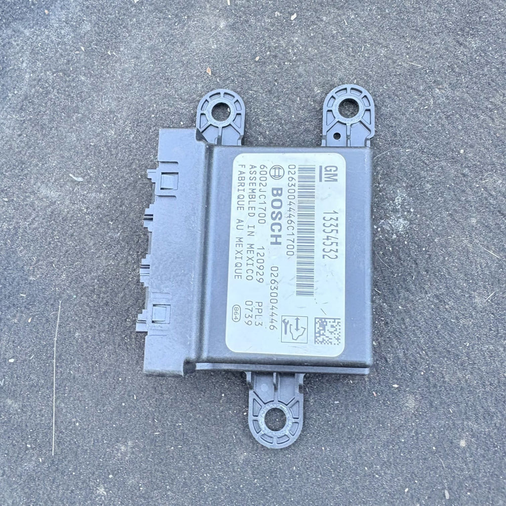 VAUXHALL OPEL MERIVA 2013 13354532 0263004446 6002JC1700 PARKING SYSTEM RELAY