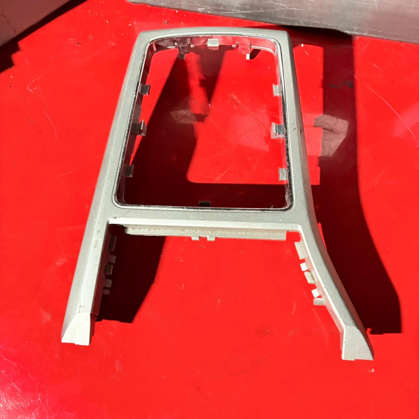 VAUXHALL ASTRA H GEAR STICK SURROUND TRIM PANEL GREY 13 116 962-2004-2013