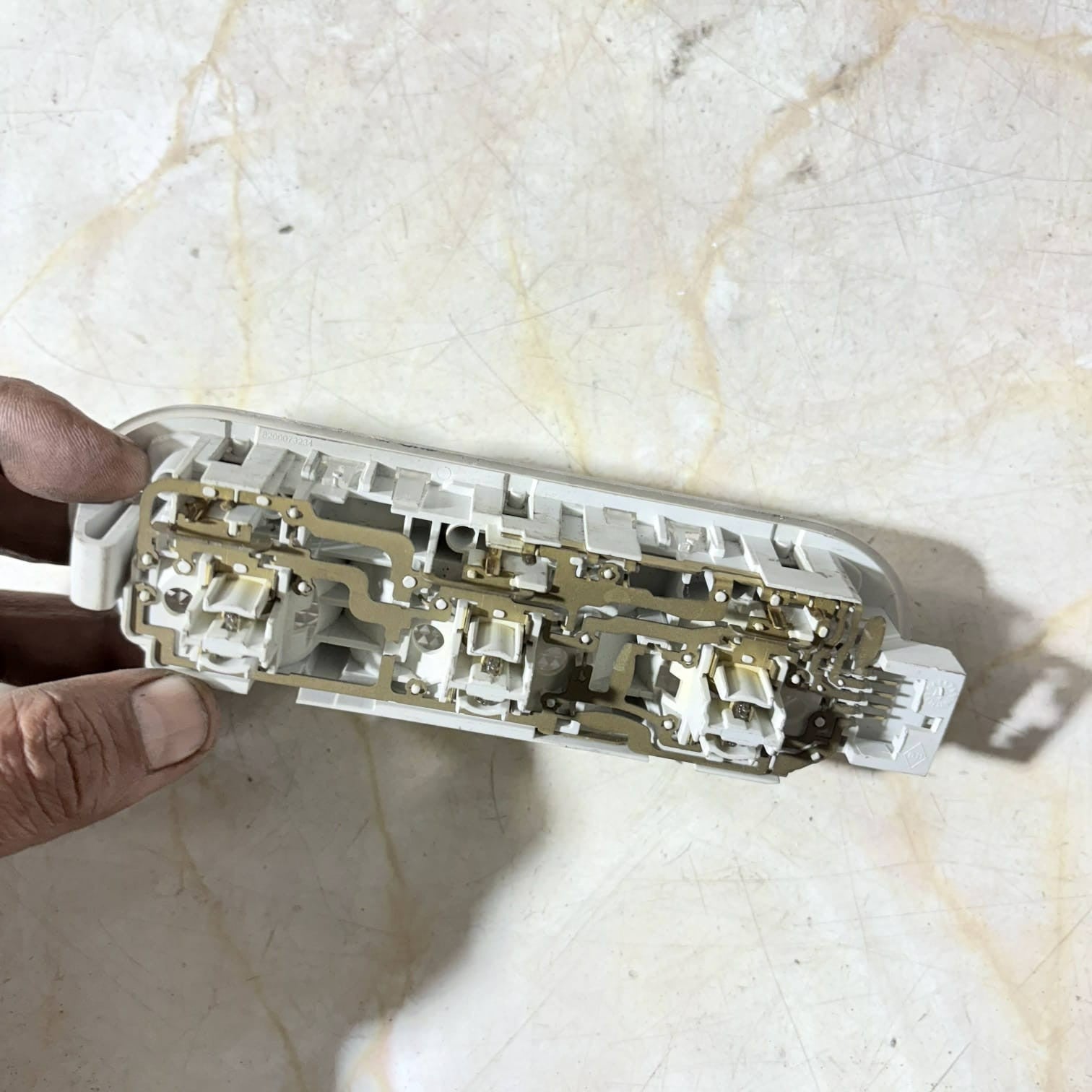 NISSAN QASHQAI J10 2008 REAR INTERIOR LIGHT WITH CONNECTOR