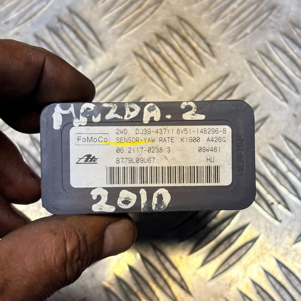 Mazda 2 2010 8v5114b296b dj39-437y1 8v51-14b296-b Accelerator Yaw Rate Sensor