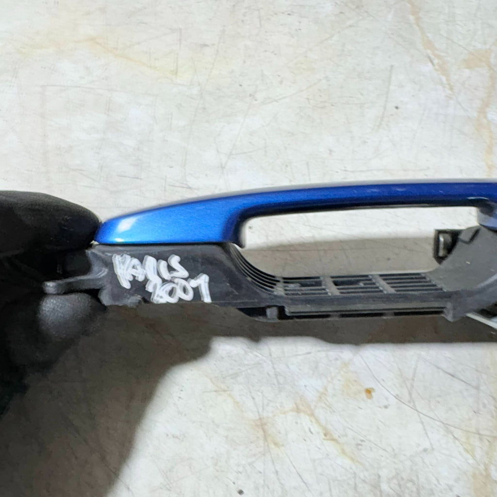 Toyota Yaris Mk2 XP90 2005-2011 Front Left Exterior Door Handle Blue