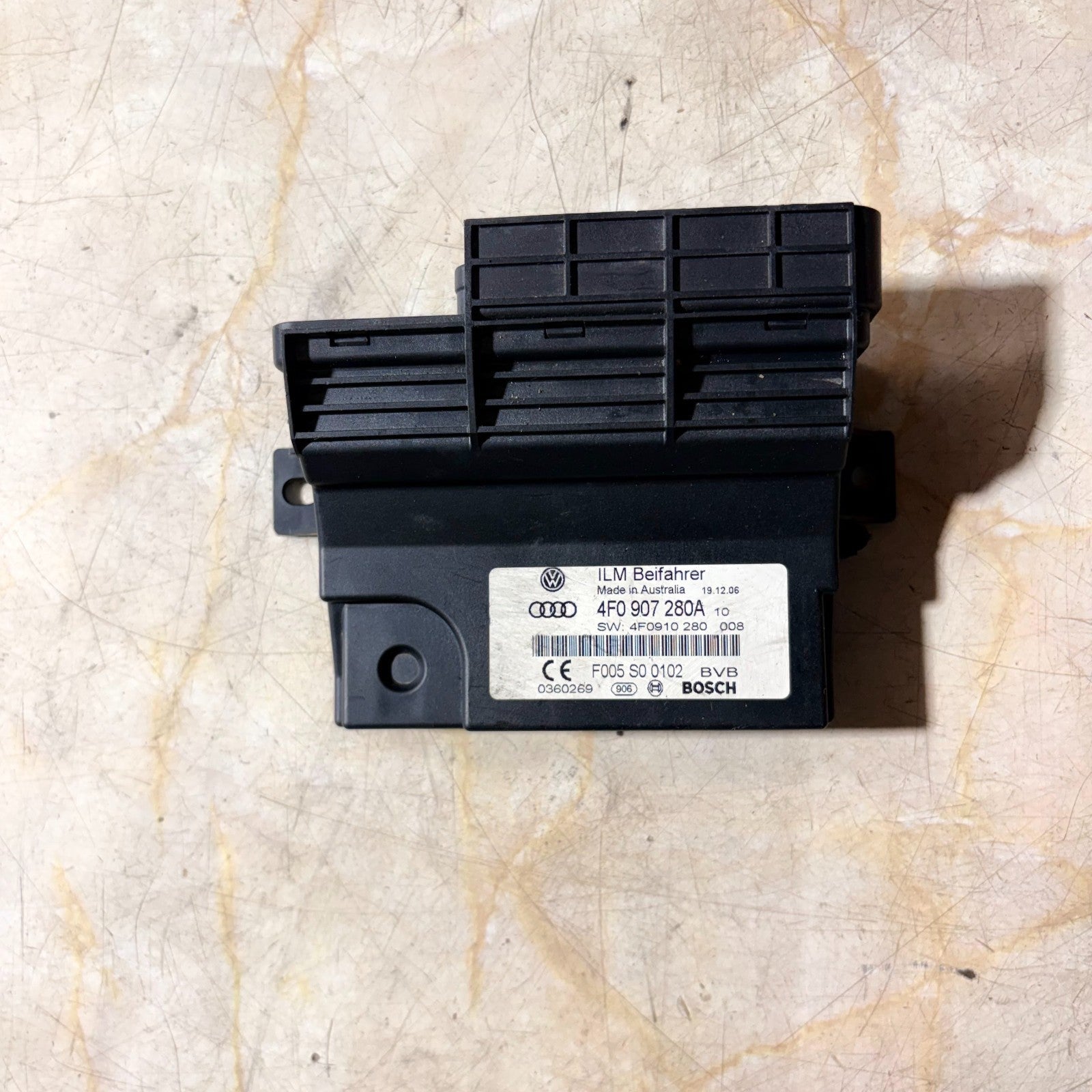 4F0907280A Audi A6 C6 2005-2011 Onboard Supply Control Module ECU 4F0 907 280A