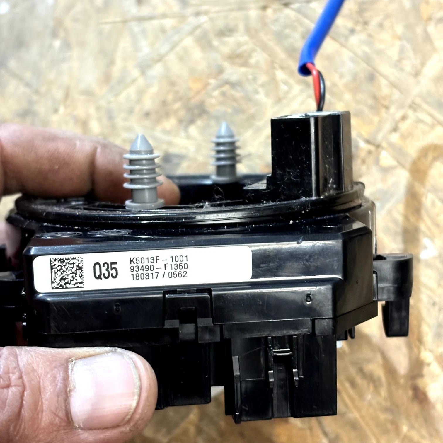 KIA SPORTAGE STEERING WHEEL SLIP RING CLOCK SQUIB 93490F1350