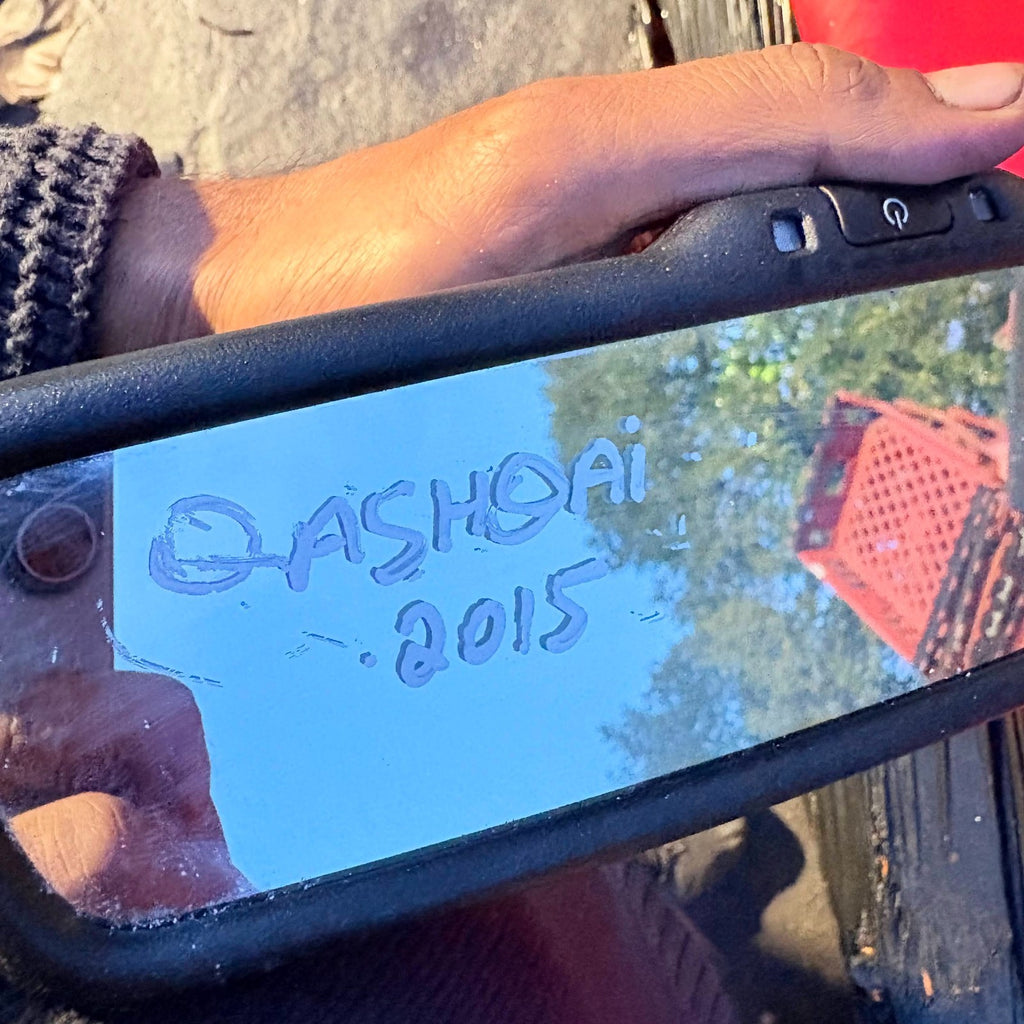 2015 NISSAN QASHQAI INTERIOR REAR VIEW MIRROR 015892