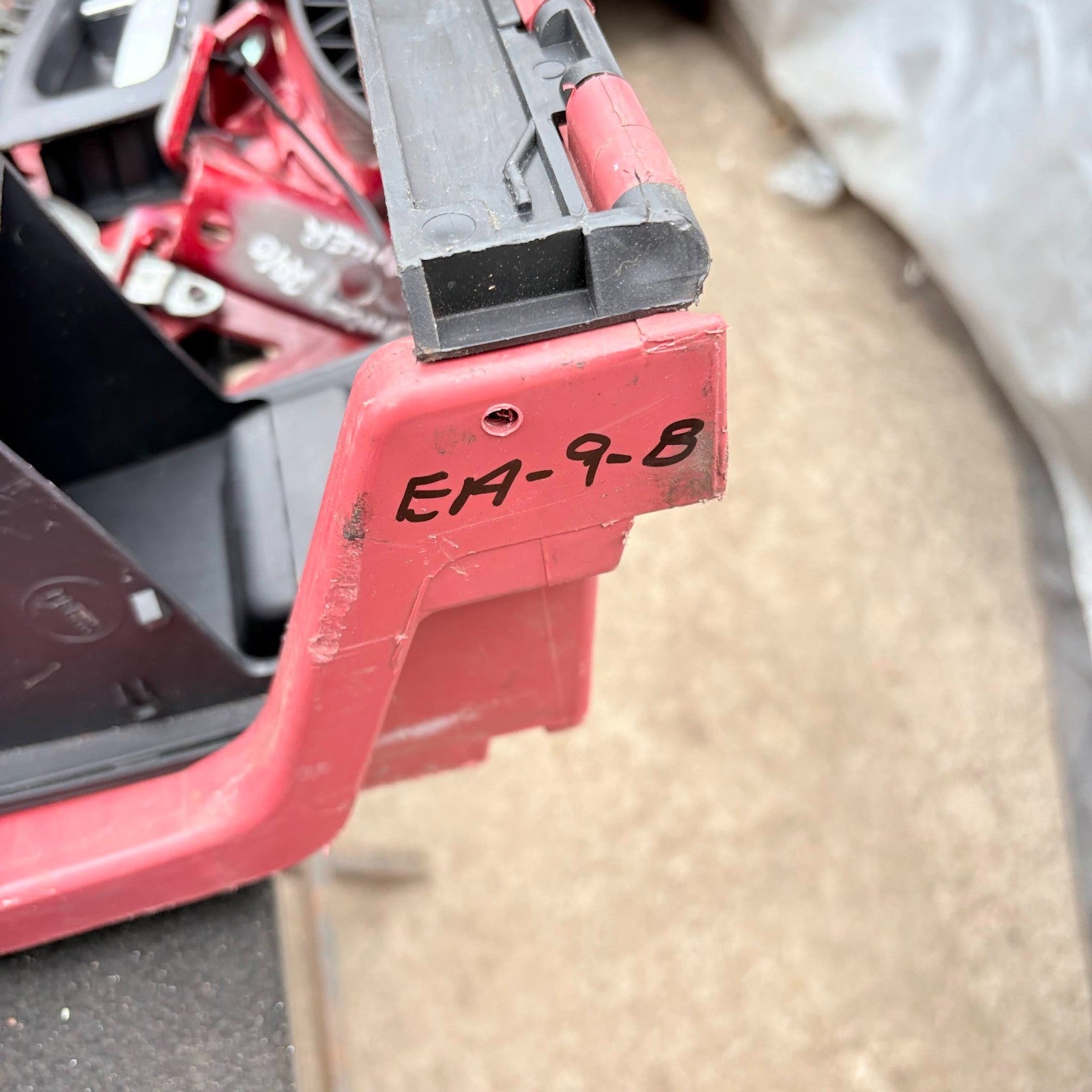 2010 MITSUBISHI LANCER GS2 OSR REAR DRIVER RIGHT SIDE DOOR HINGES PAIR