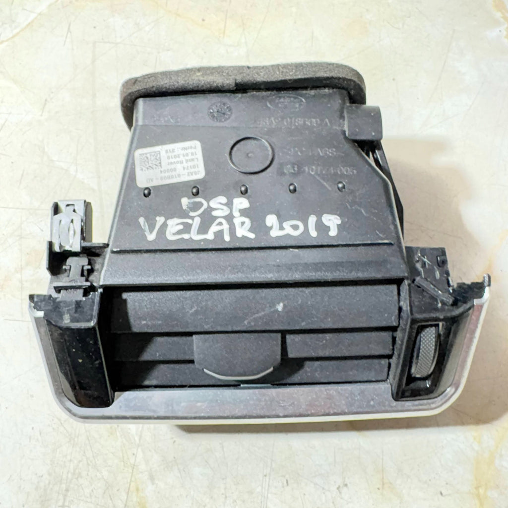 RANGE ROVER VELAR 2019 DASHBOARD RIGHT SIDE AIR VENT J8A2-018B09-AD