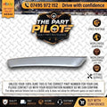 BMW E90 E91 Rear Right Door Interior Trim Titan Silver 7121478 51427121478