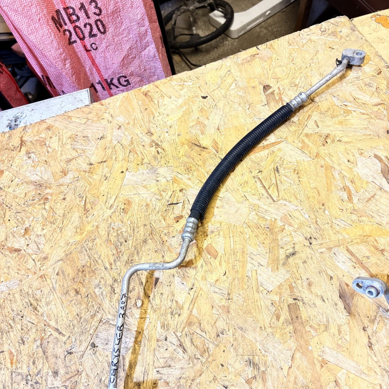 Bmw E60 E61 Pressure Hose Assy Compressor Condenser 64509117130 2004