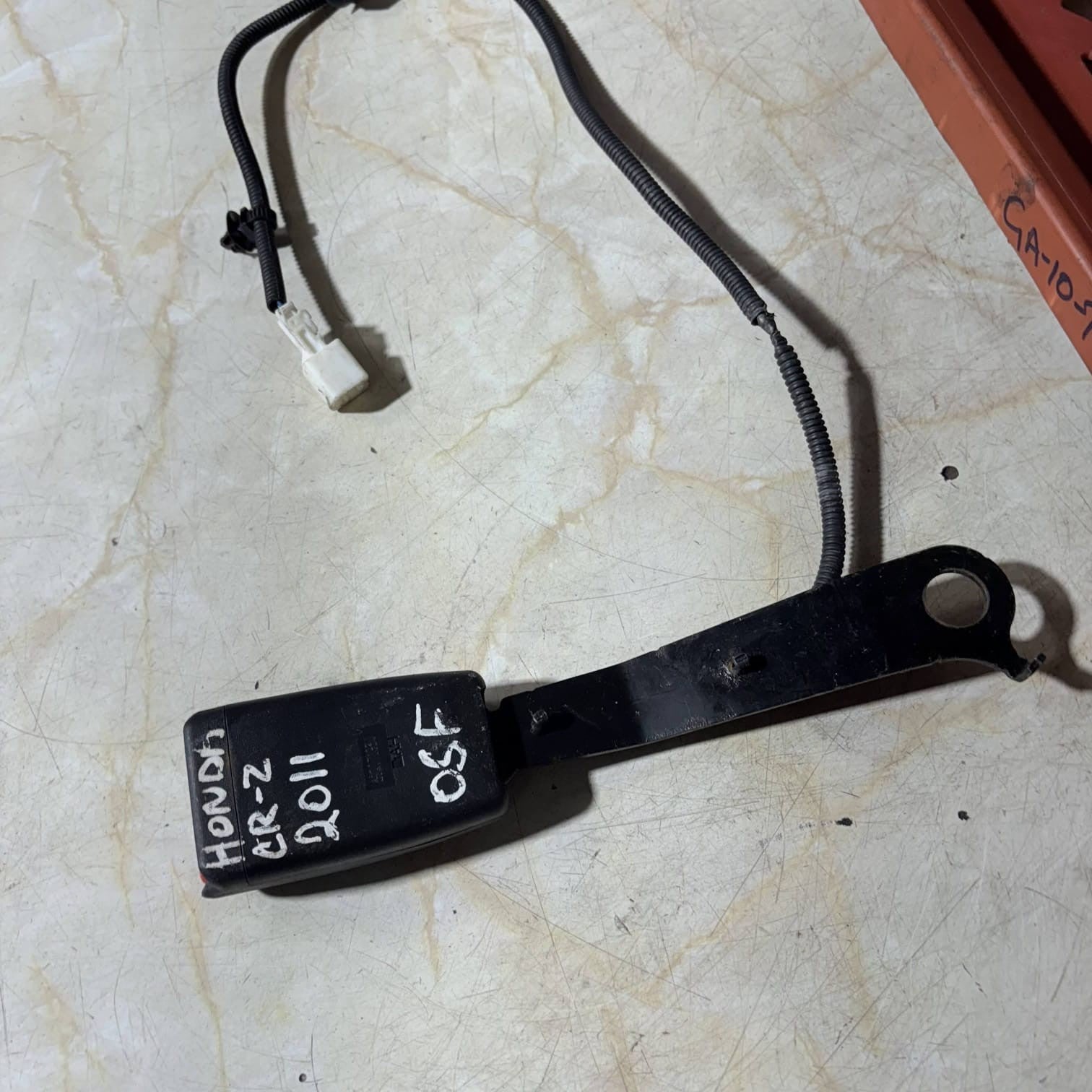 HONDA CR-2 CT200H 2011 FRONT SEAT BELT BUCKLE FITS DRIVER FRONT
