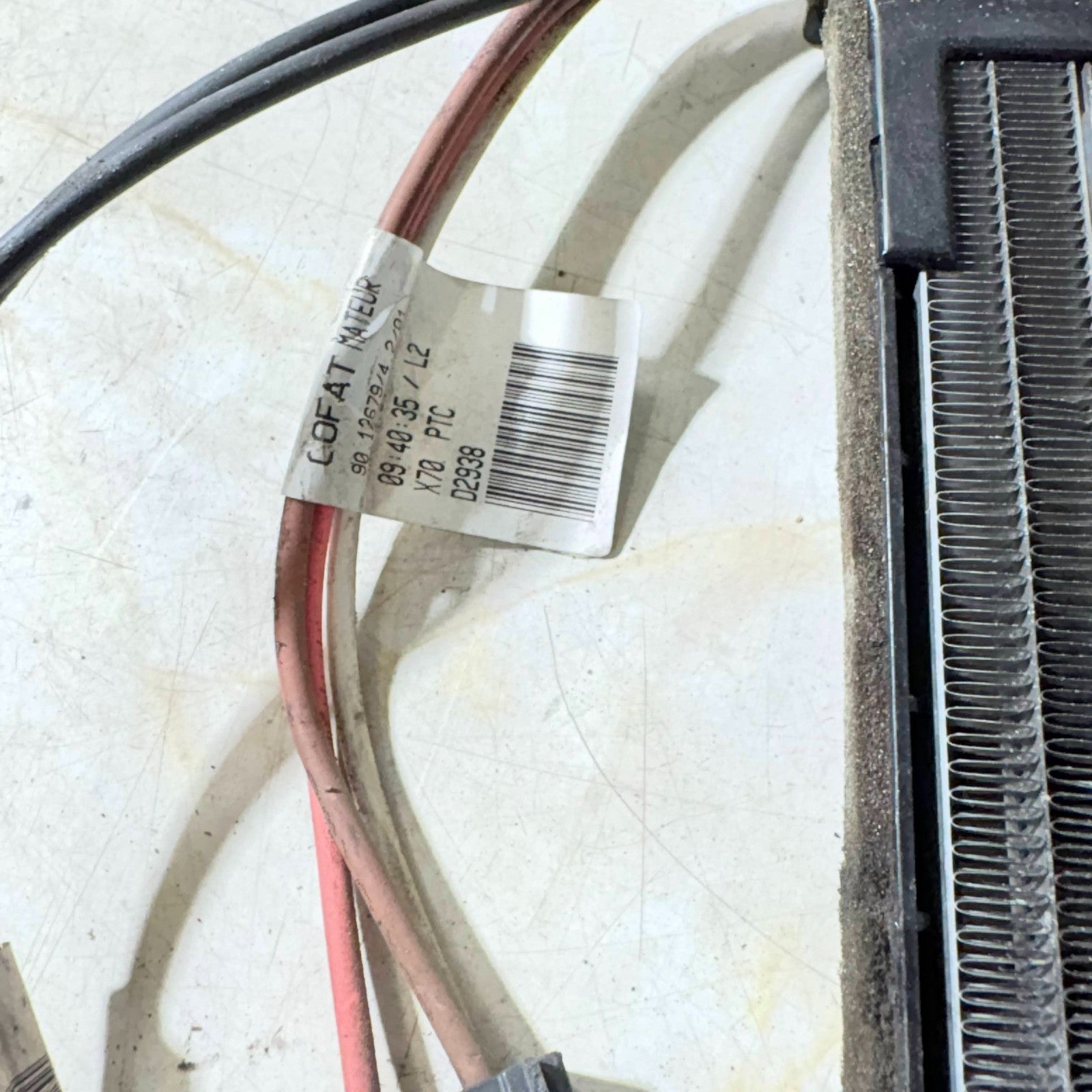 RENAULT MASTER MOVANO 2005 HEATER ELEMENT RADIATOR