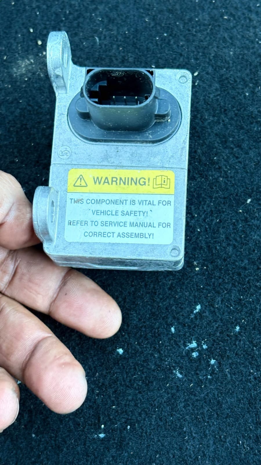 MAZDA S40 YAW Rate Sensor. P/N: 3M5T-14B296-AB 2005