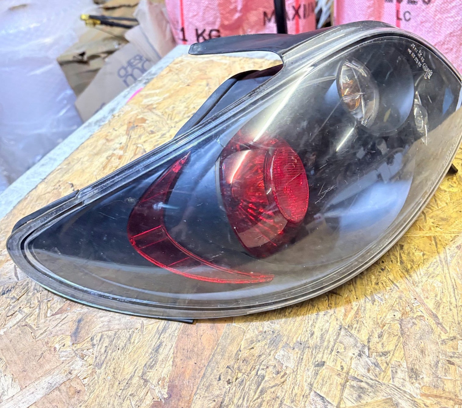 Peugeot 206 GTi 180 2003-2006 NSR Left Smoked Rear Tail Light SK3711-A2B6