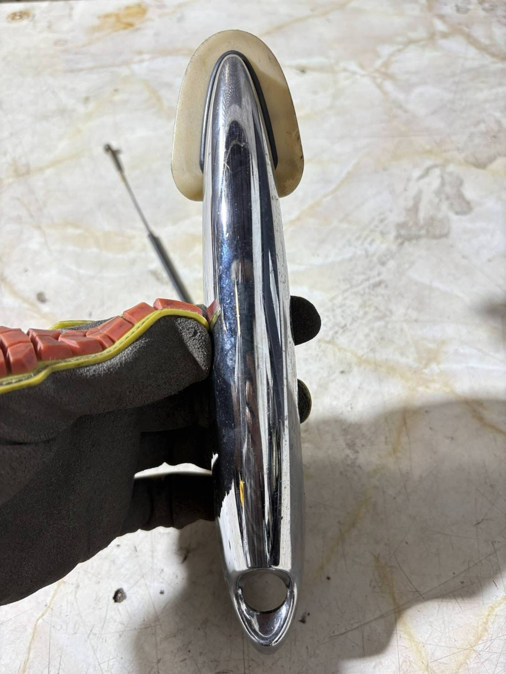 MINI O/S Drivers Side Chrome Exterior Door Handle for R50 R56
