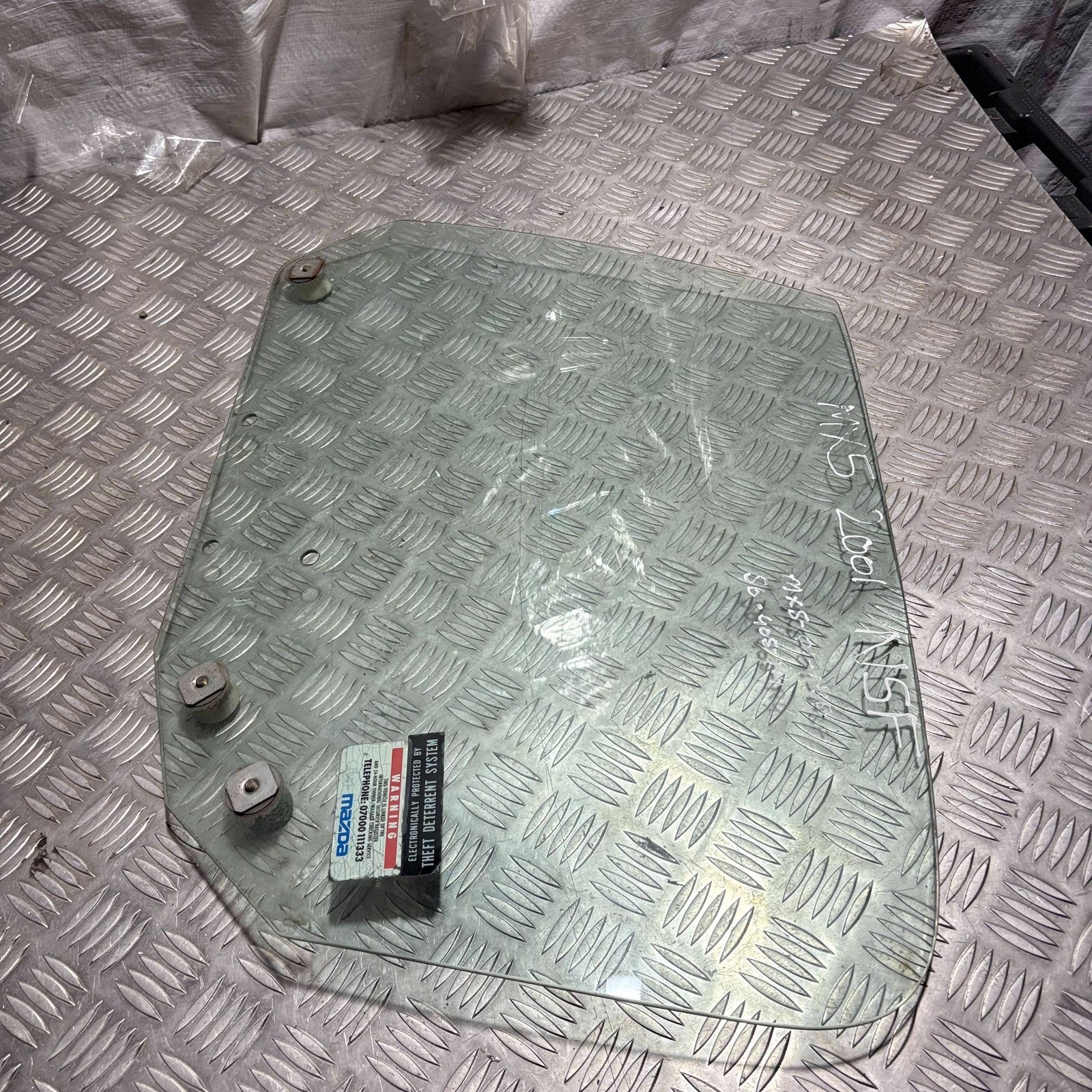 Mazda MX-5 Door window glass Front Left Side, 1998-2005