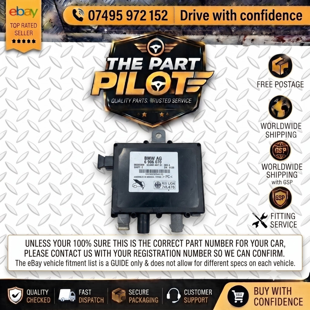 BMW X5 E53 2000-2006 Radio Aerial Amplifier Trap Circuit 6906070 65256906070