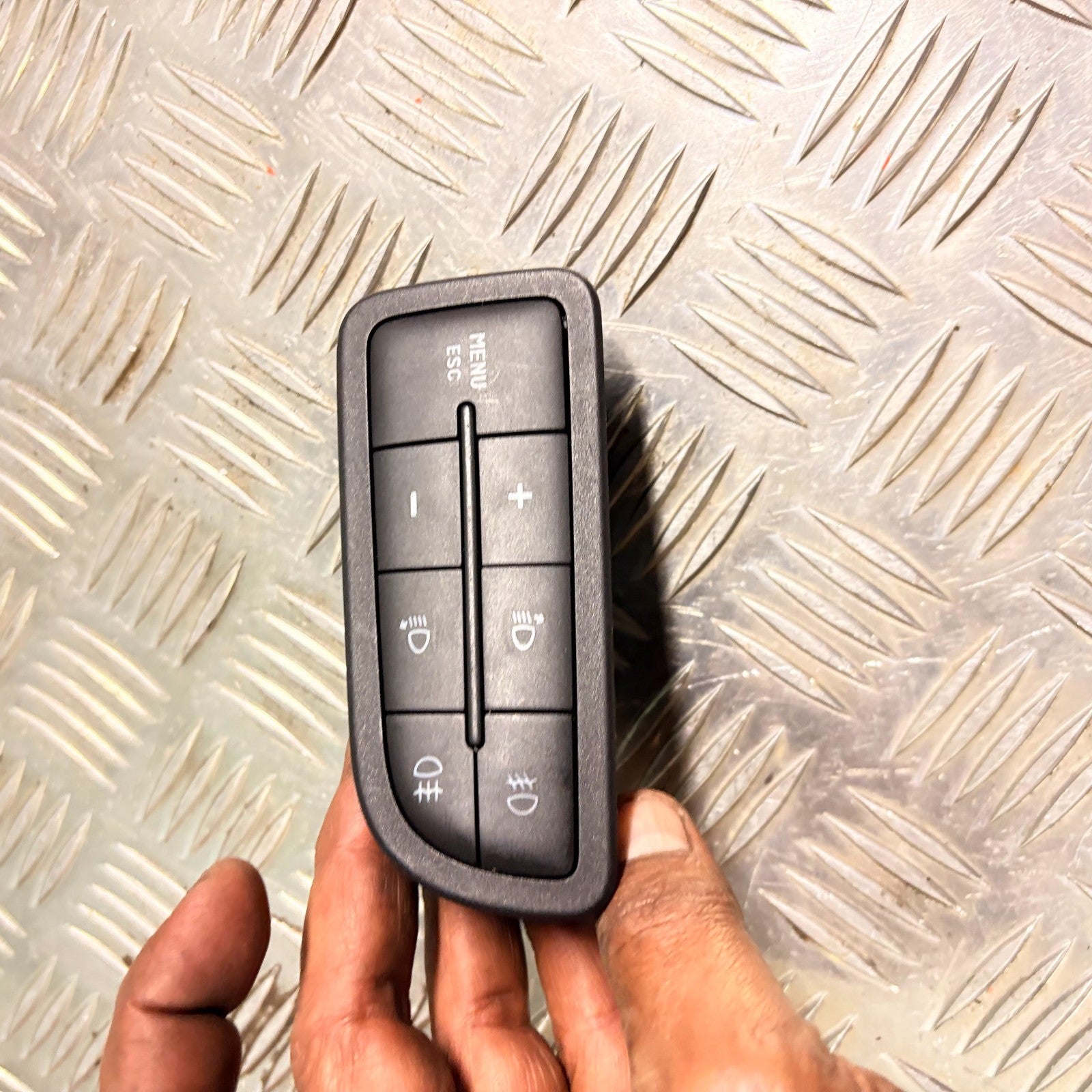 Fiat Punto Menu Button Headlight Controls Switch 2009