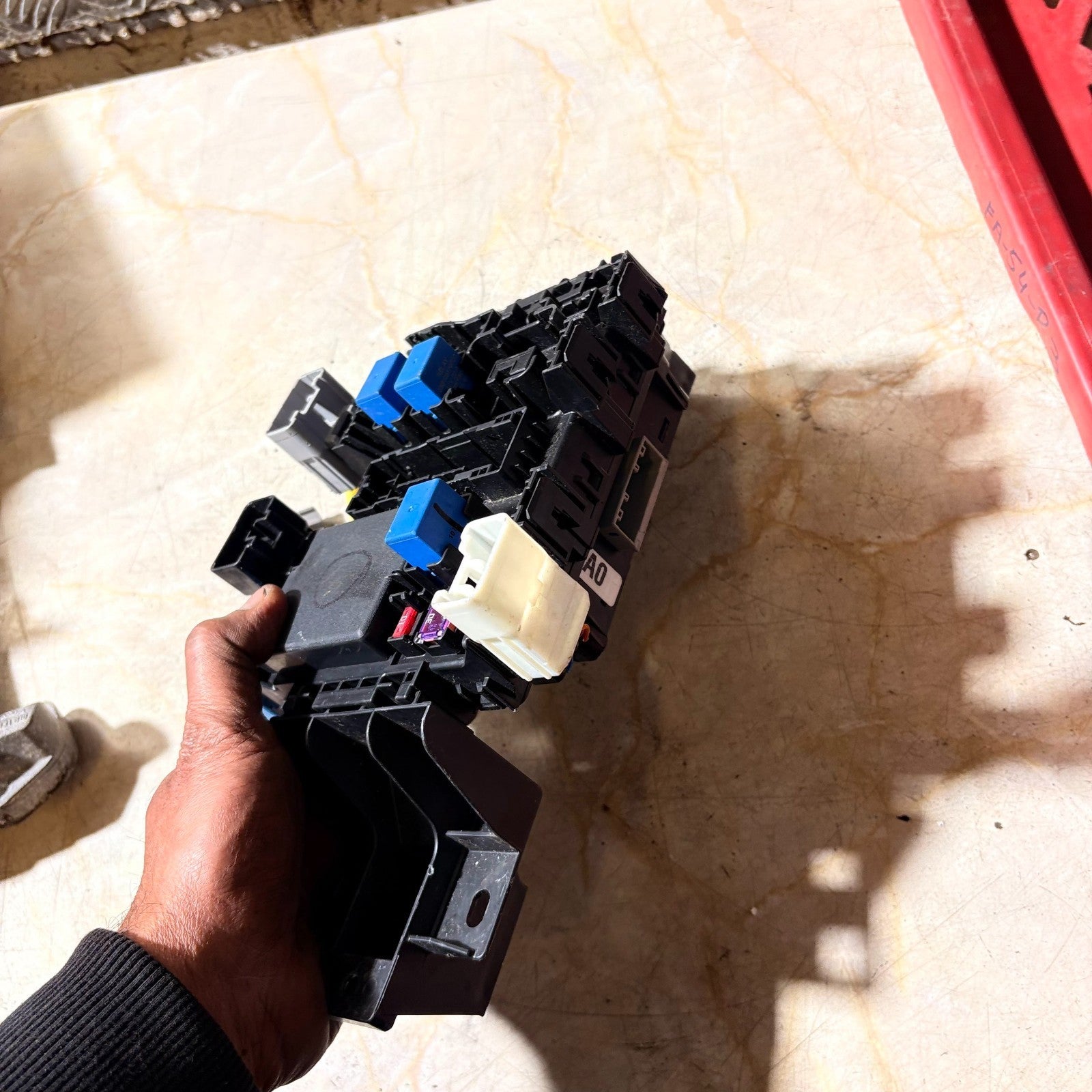 Nissan Pixo 2009-2013 FUSE BOX UNDER DASHBOARD 68K10