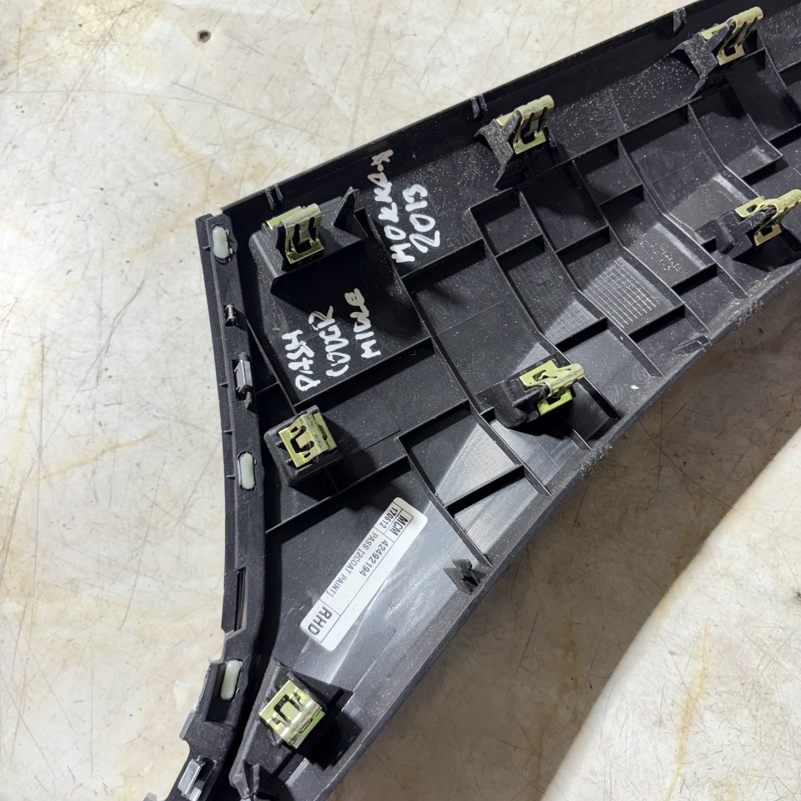 VAUXHALL MOKKA X 2013 DASHBOARD TRIM COVER PANEL 42492194