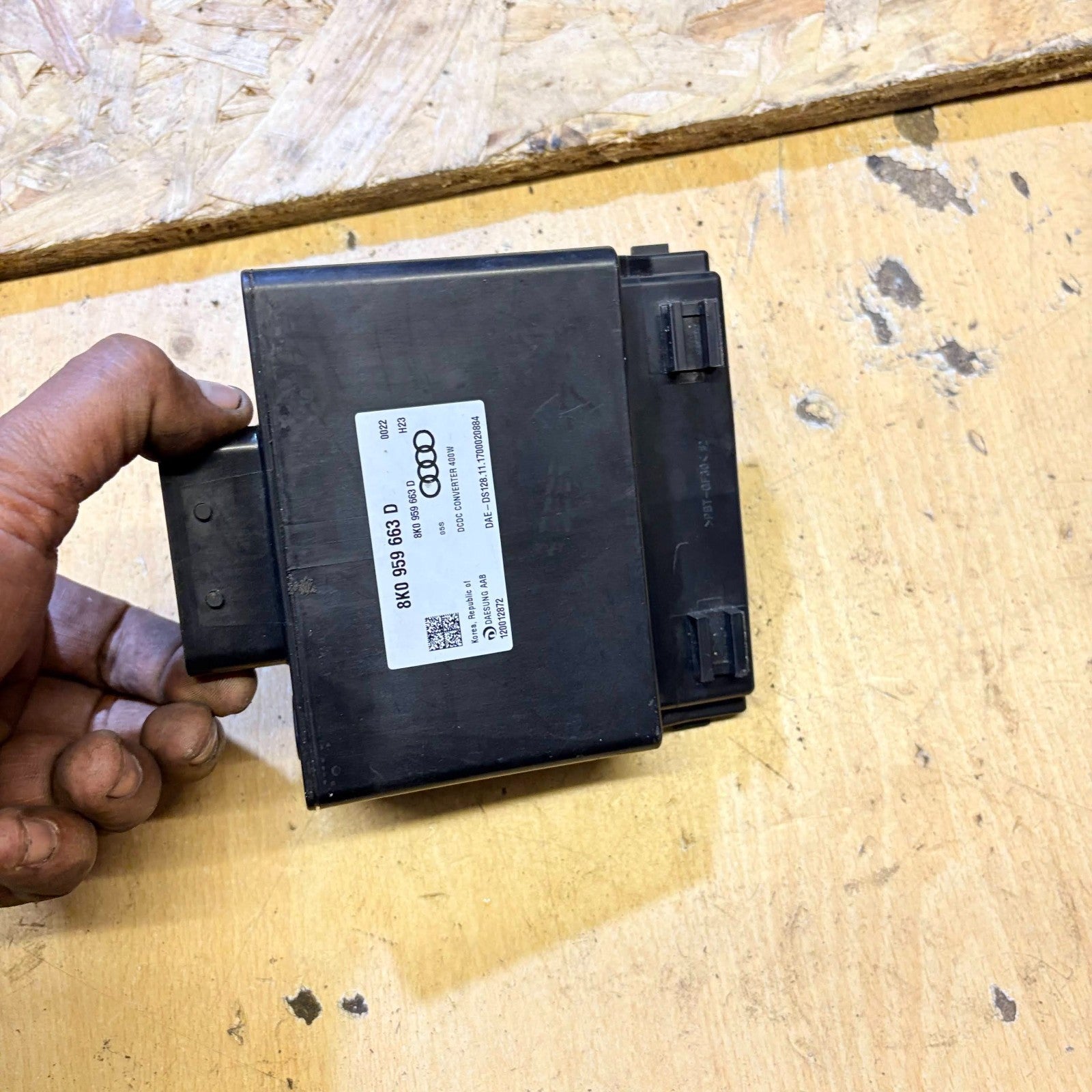 AUDI A1 2018 Voltage Convertor Module ECU 8K0959663D