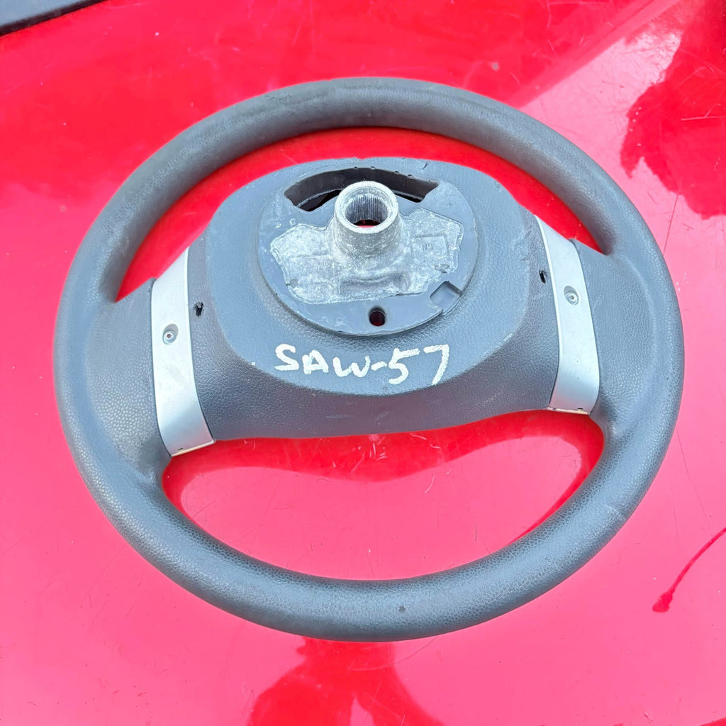 BMW MINI Cooper One R50 2001-2006 2 Spoke Steering Wheel Chrome Trim 1513083