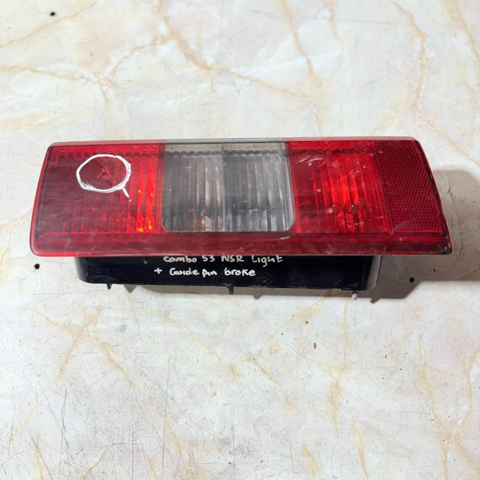 Vauxhall OPEL COMBO Rear Tail Light 18067680 Passenger Side Left