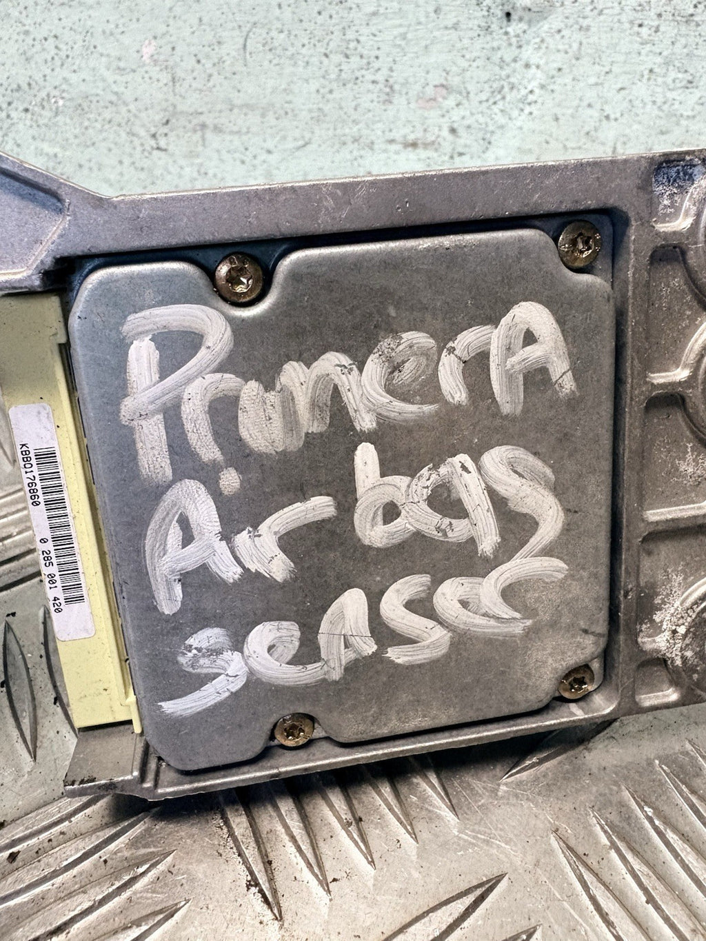 2005 NISSAN PRIMERA P12 SRS CONTROL MODULE 0285001420