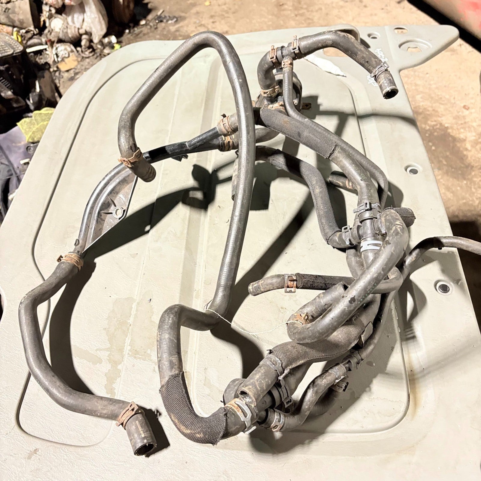 Skoda Roomster 5J 2014 Engine Coolant Thermostat Housing & Hose Pipework