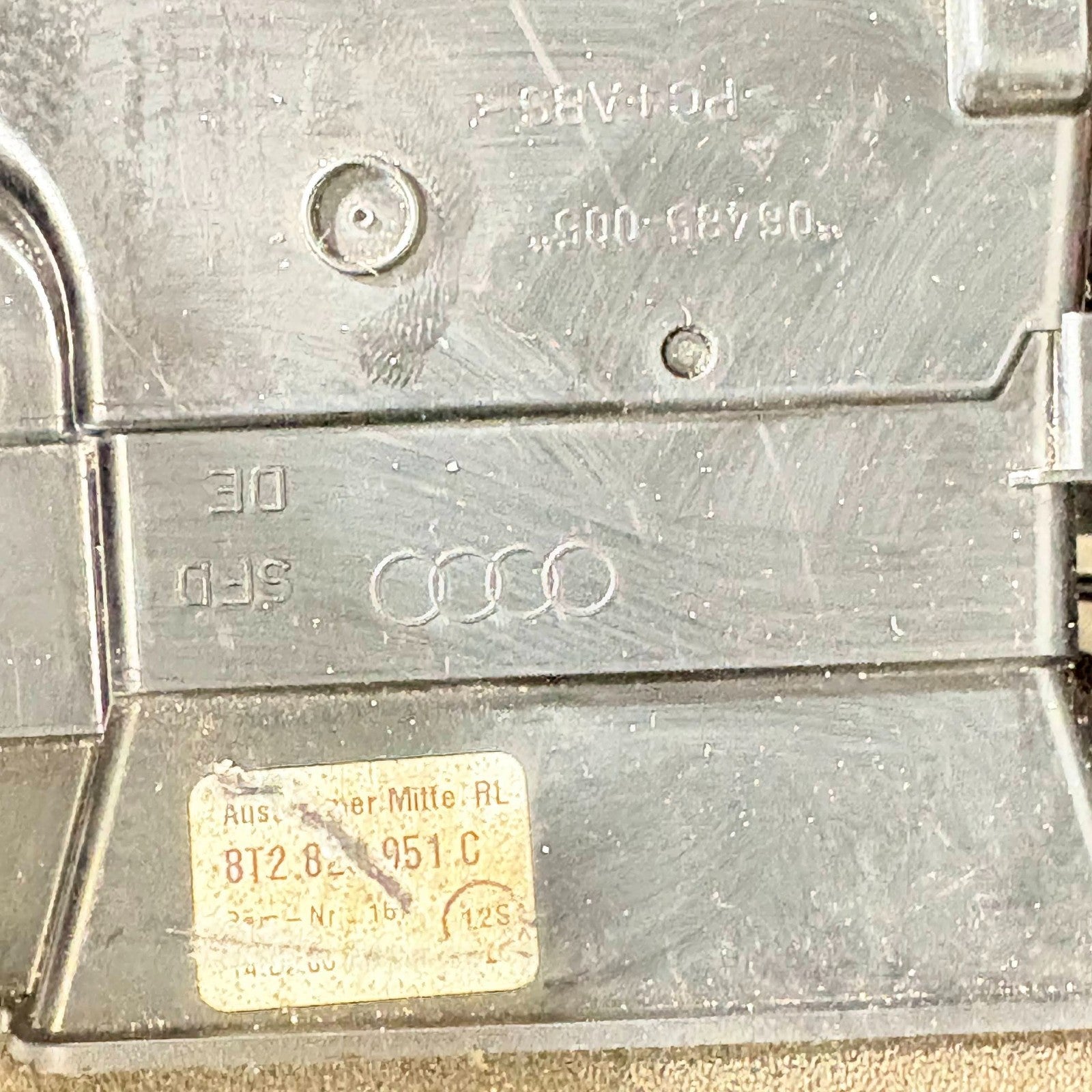 2009 AUDI A4 B8 DASHBOARD CENTRE AIR VENTS 06485-005