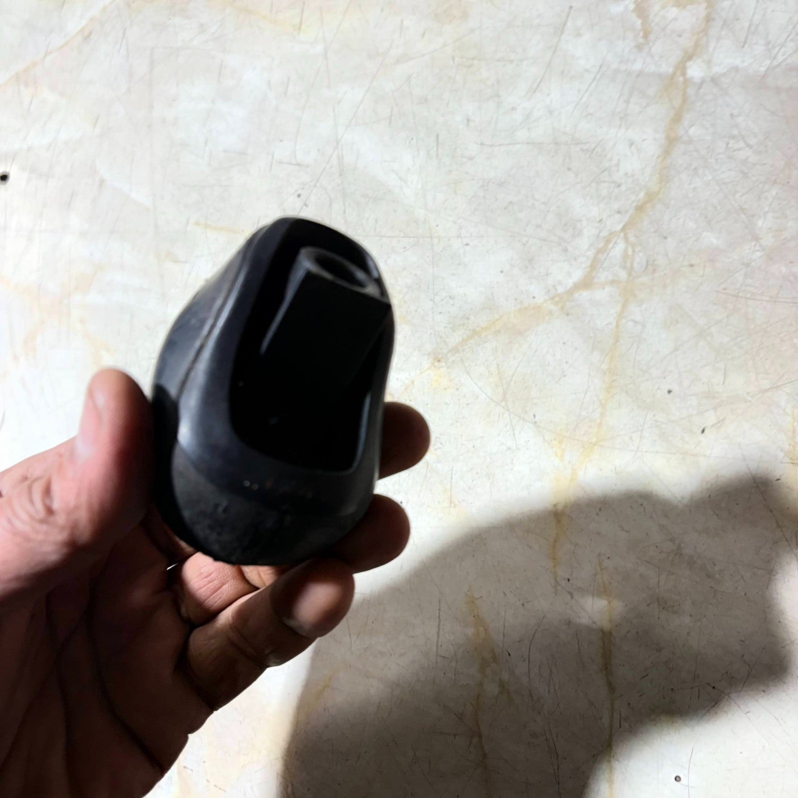 BMW 3 Series E90 E91 E92 E93 2005-2013 6-Speed Manual Shift Knob Leather Chrome