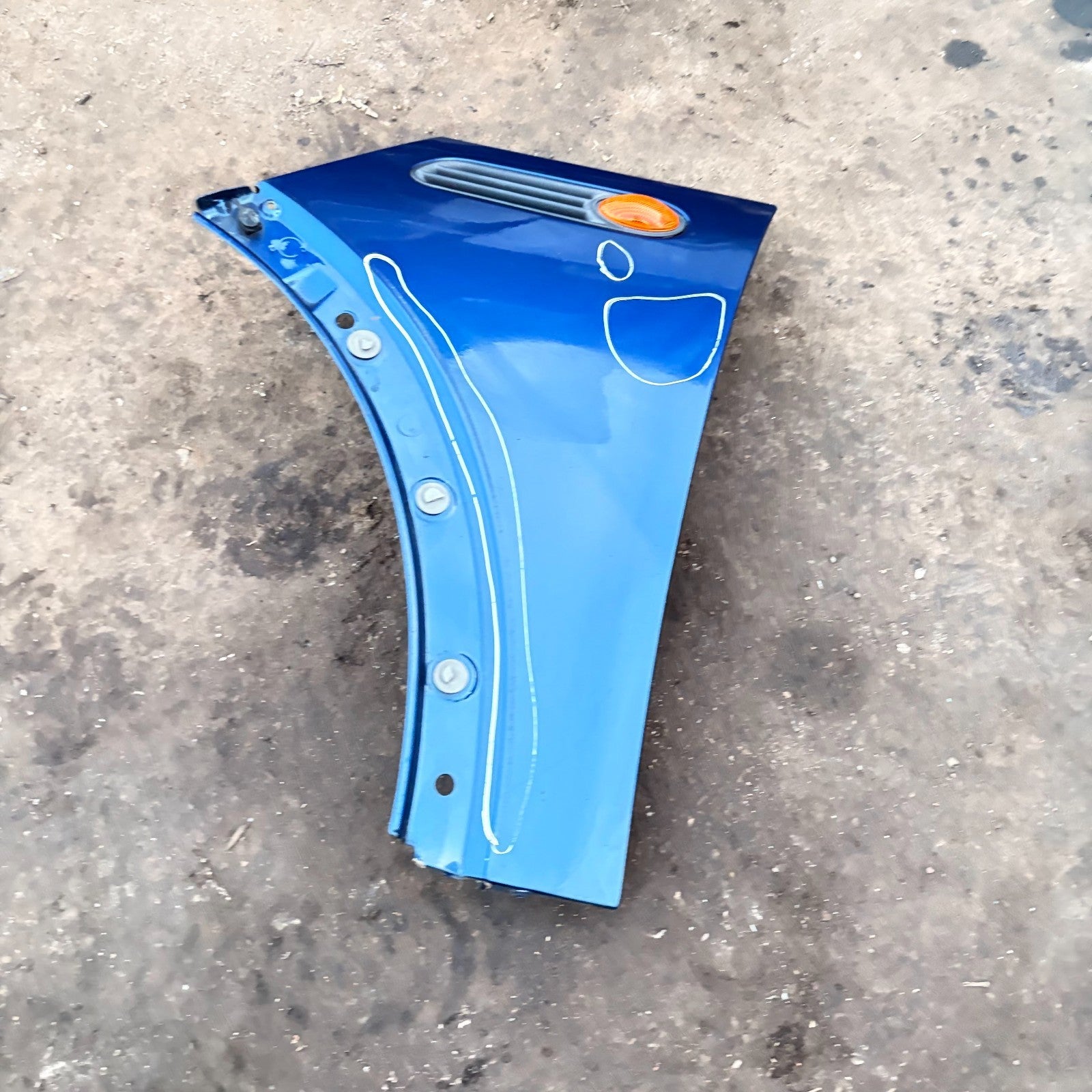 MINI Hatch R50 R53 2002-2006 Front Left Wing Fender Side Panel NSF Blue