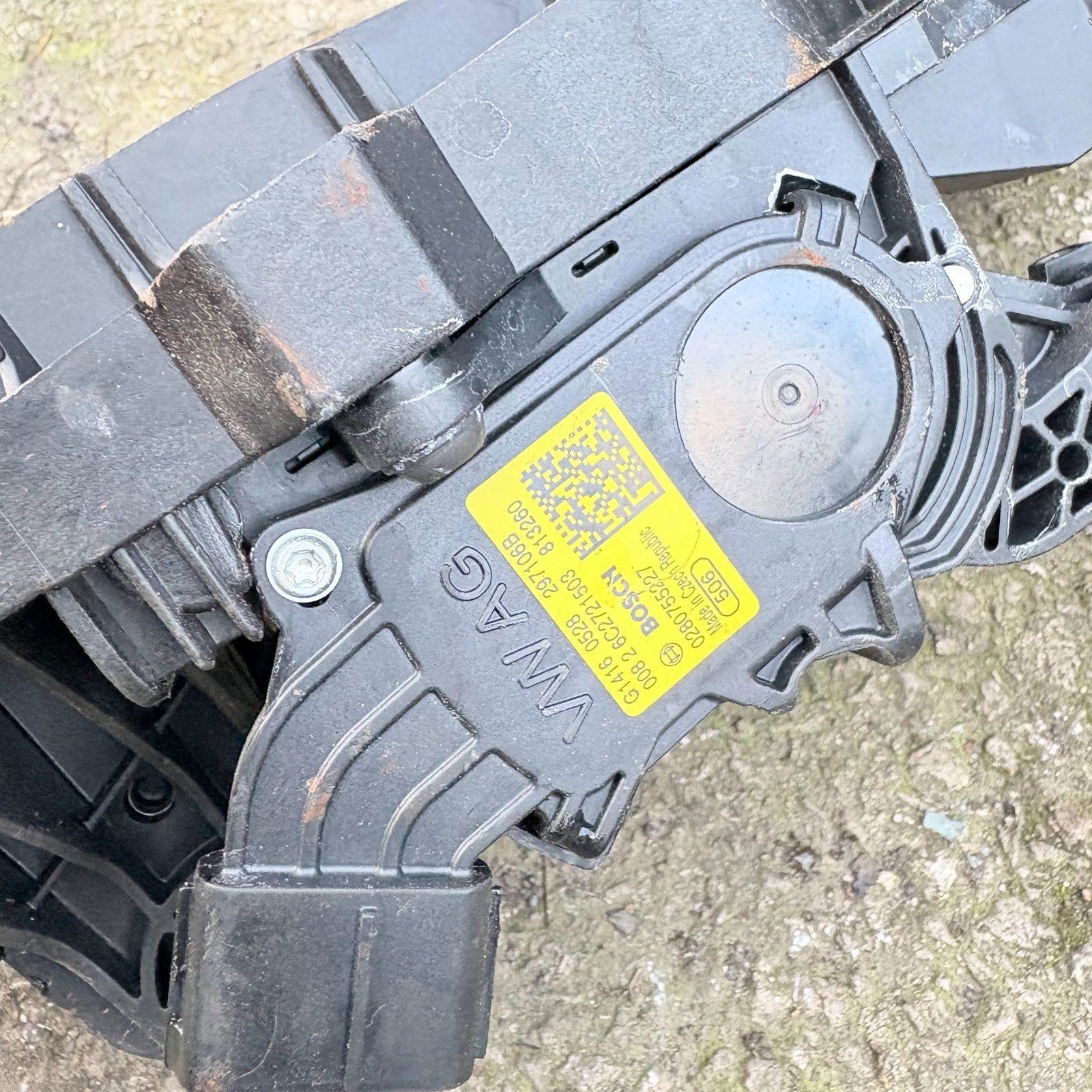 VW Polo 6C 2014-2017 Manual Brake and Accelerator Pedal Assembly 6C2721058F