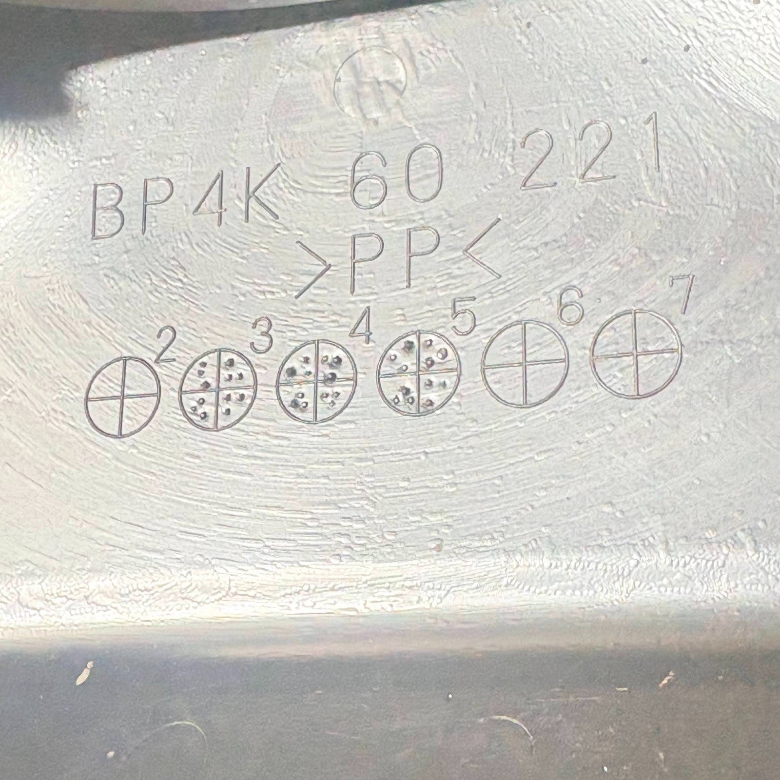 06 Mazda 3 Mazda3 Speedometer Cluster Dash Bezel BP4K-55-182