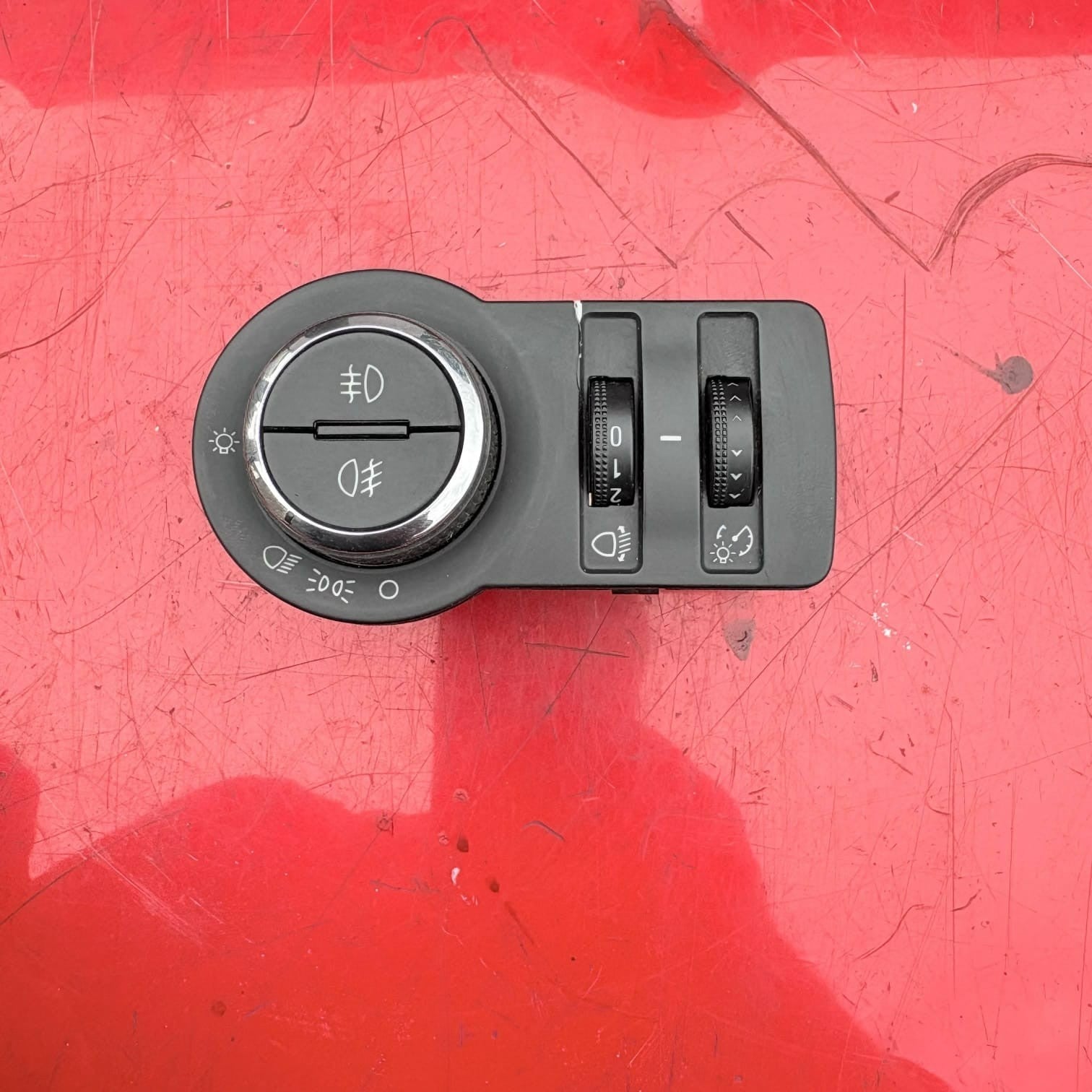 2010 VAUXHALL ASTRA GTC HEADLIGHT LAMP SWITCH CONTROL PANEL 13385636