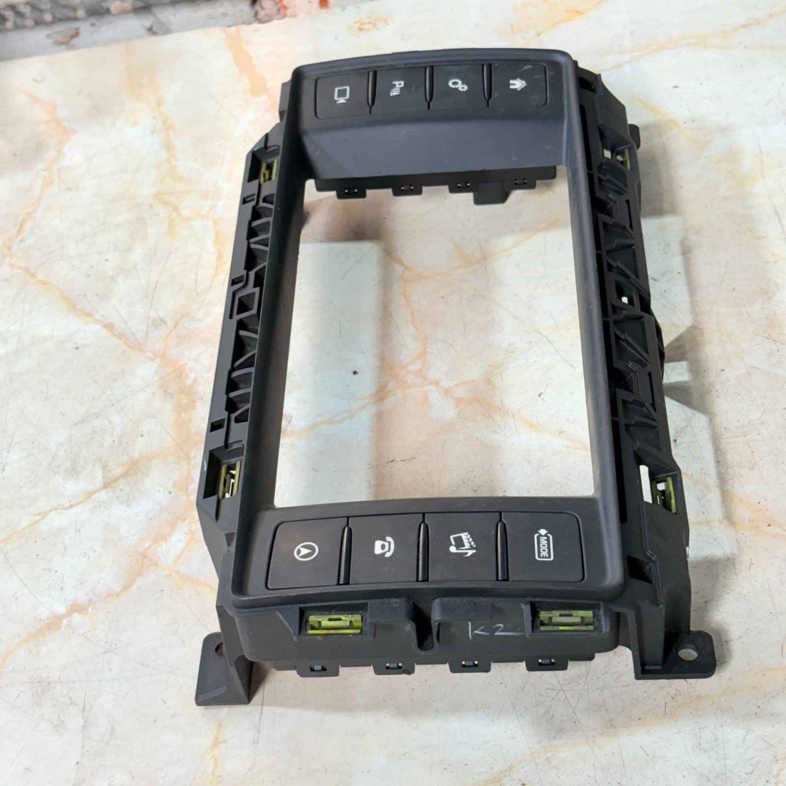Jaguar XE F-Pace 2017-2018 Sat Nav Surround Switch Panel GX73-19F211-PB T2H3575