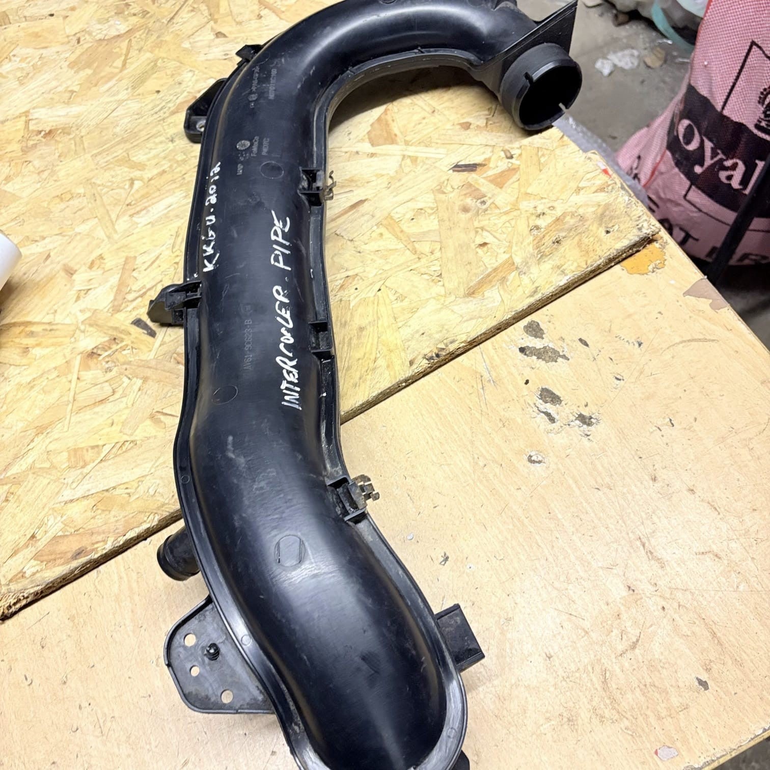 Air Intake Intercooler Pipe N07011C160 Ford Mondeo Mk4 2.0 Diesel 2012